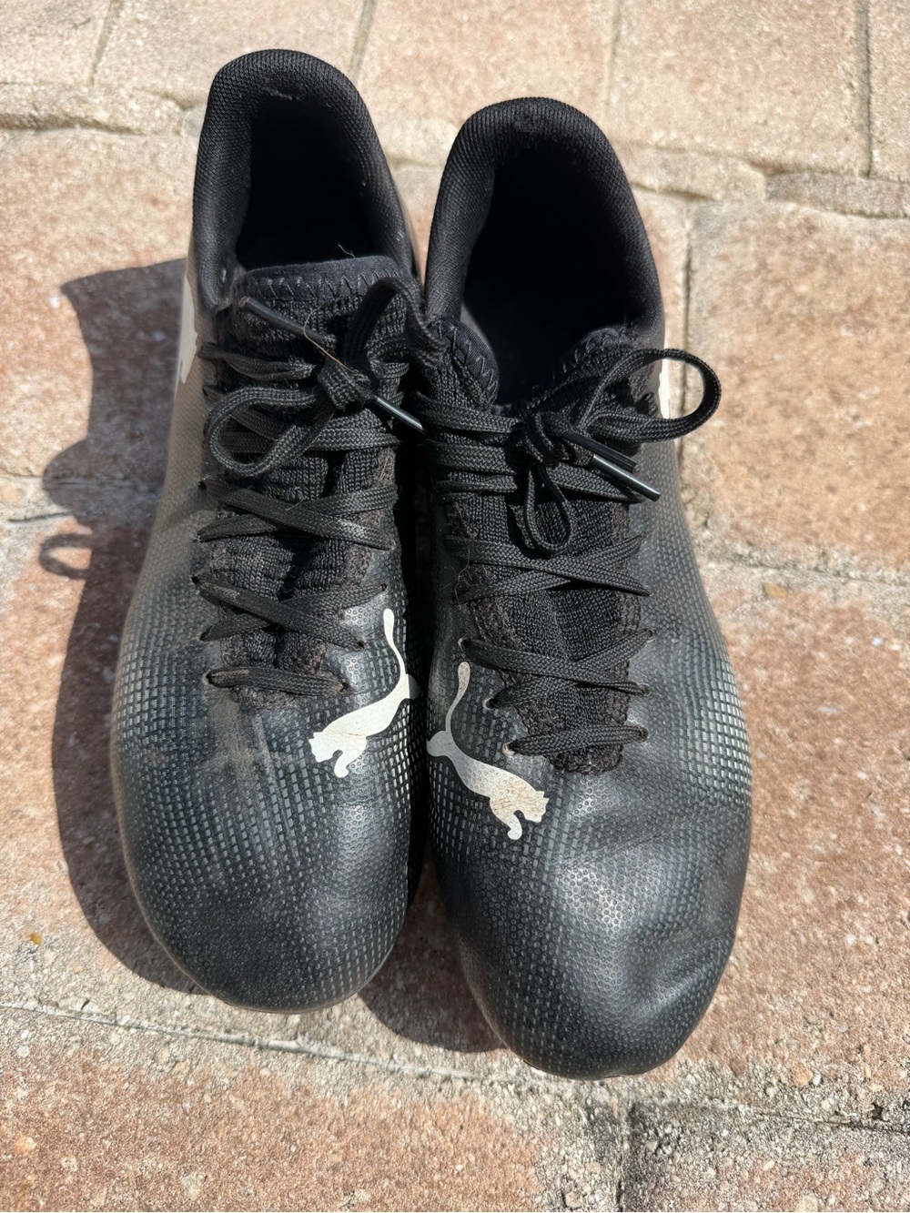 Puma Black Soccer Cleats – Kids Size 5 – FG Outdoor Cleats